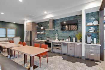 The arbors at breckinridge apartments clubhouse kitchen